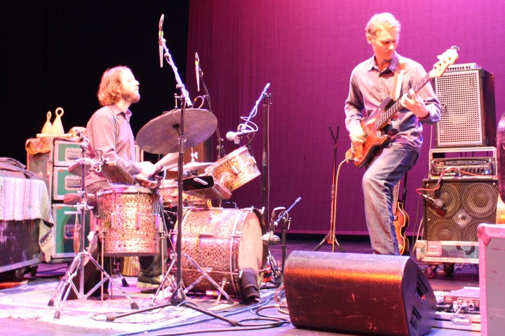 Martin (left) and Wood (right) of MMW on November 12th at the Hunter Center, MASS MoCA